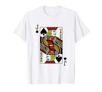 Jack di picche che gioca a carte da poker Maglietta