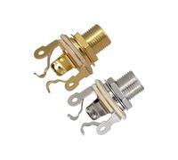 Jack di uscita Connettore Presa Accessori Chitarra Texture Ottone Presente per gli appassionati di Elettrica/Basso Presa di Collegamento Rapido