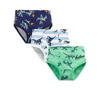 Jack E Boxer Junior Bambini Bambini Ragazzi Biancheria Intima Carino Stampa Mutandine Pantaloncini Pantaloni Cotone Intimo Trunks 3 PZ Maglia Muscolare Ragazzi 128, bianco, 12-18 Mesi