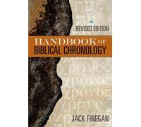 Jack Finegan The Handbook of Biblical Chronology (Tascabile)