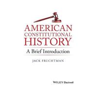 Jack Fruchtman American Constitutional History (Tascabile)