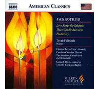 Jack Gottlieb Love Songs for Sabbath (Southern Chorale and Jazz Ensemble) (CD)