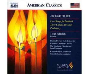 Jack Gottlieb Love Songs for Sabbath (Southern Chorale and Jazz Ensemble) (CD)