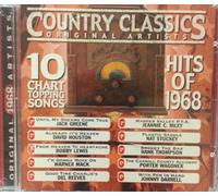 JACK GREENE, DAVID HOUSTON, BOBBY LEWIS, WARNER MACK, DEL REEVES, JEANNIE C. RILEY, NAT STUCKEY, HANK THOMPSON, PORTER WAGONER, JOHNNY DARRELL - Country Classics 1968 (UK Import)