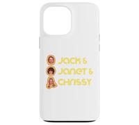 Jack & Janet & Chrissy Three's Company Roommate Faces Retro Custodia per iPhone 13 Pro Max