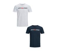 Jack & Jones 2er-SET Maglia girocollo oversize JJECORP Maglietta Design Taglia E
