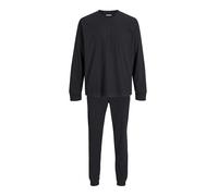 JACK & JONES Jacsolid Lounge Set W Noos, Nero, XXL Uomo
