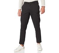 JACK & JONES Ace Tucker Pantaloni Cargo, Nero, 32W x 32L Uomo