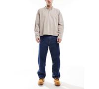 Jack & Jones - Alex - Jeans ampi rigidi lavaggio medio blu W34 L34