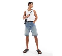 Jack & Jones - Alex - Pantaloncini di jeans larghi lavaggio blu XL