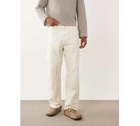 Jack & Jones - Alex - Pantaloni ampi color crema-Bianco W33 L30
