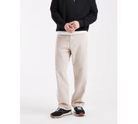 Jack & Jones - Alex - Pantaloni ampi in tessuto a coste color panna-Bianco W34 L30