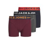 Jack & Jones Junior Pantaloncini intimi 'Jaclichfield' grigio / arancione / rosso vino / nero Bambini Jack & Jones Junior 128