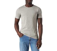 Jack & Jones Basic O-Neck Tee, Maglietta a Maniche Corte Uomo, Grigio (Light Grey Melange), M