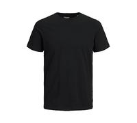 Jack & Jones Basic O-Neck Tee, Maglietta a Maniche Corte Uomo, Nero (Black), XL