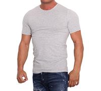 JACK & JONES - Maglietta Jones, Manica Corta, Uomo, Grigio (Grau (Light Grey Melange)), S