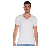 T-shirt Collo V Jack & Jones Basic Blanc 2XL