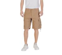 Jack Jones Beige Cotton Bermuda Shorts - IT44 | S