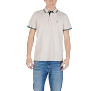 Jack Jones Beige Cotton Polo Shirt - IT46 | M