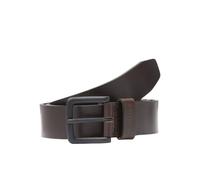 JACK & JONES Belt Leather Belt Black Coffee 105 Black Coffee 105