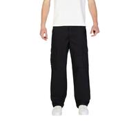 Jack Jones Black Cotton Cargo Pants - W31 | L34