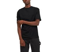 Jack Jones Black Cotton T-Shirt - IT44 | S
