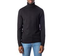 Jack Jones Black Cotton Turtleneck - IT52 | XL