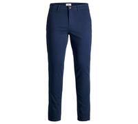 Jack Jones Blue Cotton Skinny Pant - W30 | L34