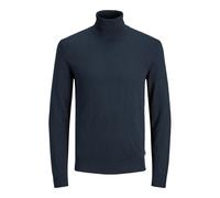 Jack Jones Blue Cotton Turtleneck - IT42 | XS