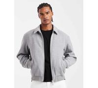 Jack & Jones - Bomber stile harrington grigio M