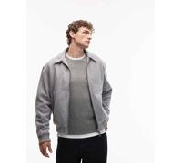 Jack & Jones - Bomber stile harrington in misto lana grigio XS