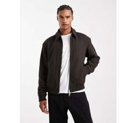 Jack & Jones - Bomber stile harrington marrone scuro L