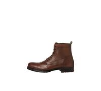 JACK & JONES Boots stringati 'Shaun' castano, Taglia 43