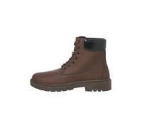 JACK & JONES Boots stringati 'JFWAINSWORTH' marrone / nero Uomo JACK & JONES 40 marrone / nero