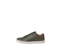 JACK & JONES Bosley Trainer with Embossed Branding Olive Night UK 7 Olive Night
