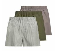 Jack&Jones Boxer Da Uomo, Confezione Da 3 - Jacmilano Boxer Woven 3 Pack