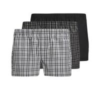 Jack&Jones Boxer Da Uomo, Confezione Da 3 - Jacmilano Boxer Woven 3 Pack