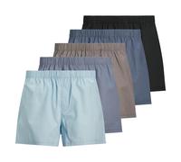 Jack&Jones Boxer Da Uomo, Confezione Da 5 - Jacmilano Boxer Woven 5 Pack