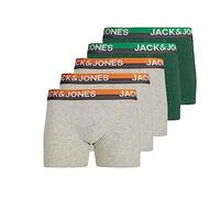 JACK & JONES - Boxer da uomo, confezione da 5, M