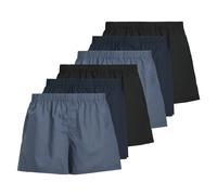 Jack&Jones Boxer Da Uomo, Confezione Da 6 - Jacmilano Boxer Woven 6 Pack