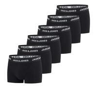 JACK & JONES Boxer da uomo, confezione da 6 pezzi, Basic Trunk, boxer elasticizzati, biancheria intima, in cotone, nero, rosso, verde, blu, grigio, S, M, L, XL, XXL, 3XL, 4XL, 5XL, 6XL, 7XL, 8XL