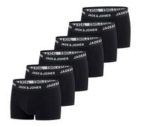 JACK & JONES Boxer da uomo, confezione da 6 pezzi, Basic Trunk, boxer elasticizzati, biancheria intima, Retroshorts Set, in cotone, nero, rosso, verde, blu, grigio, S, M, L, XL, XXL, 3XL, 4XL, 5XL