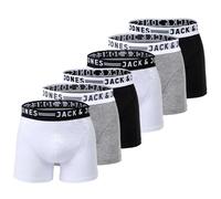JACK & JONES Boxer grigio sfumato / nero / bianco Uomo JACK & JONES XXL