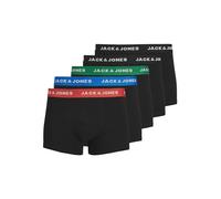 Jack & Jones Huey Boxers 5 Units Nero S Uomo