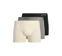 JACK & JONES Boxer 'JACGABRIEL' crema / grigio / nero / bianco Uomo - Abbigliamento - Intimo - Mutande - Boxer attillati JACK & JONES S