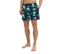 Jack&Jones boxer mare in fantasia Flamingo blu XS