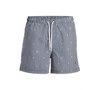 Jack&Jones boxer mare uomo a righe blu bianco