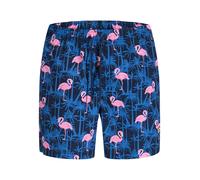 Jack&Jones boxer mare uomo con stampe fenicotteri blu rosa