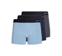 JACK & JONES Boxer navy / blu chiaro / grigio Uomo JACK & JONES XL navy / blu chiaro / grigio