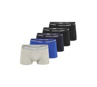JACK & JONES Boxer navy / blu reale / grigio chiaro / nero / bianco Uomo JACK & JONES XL
